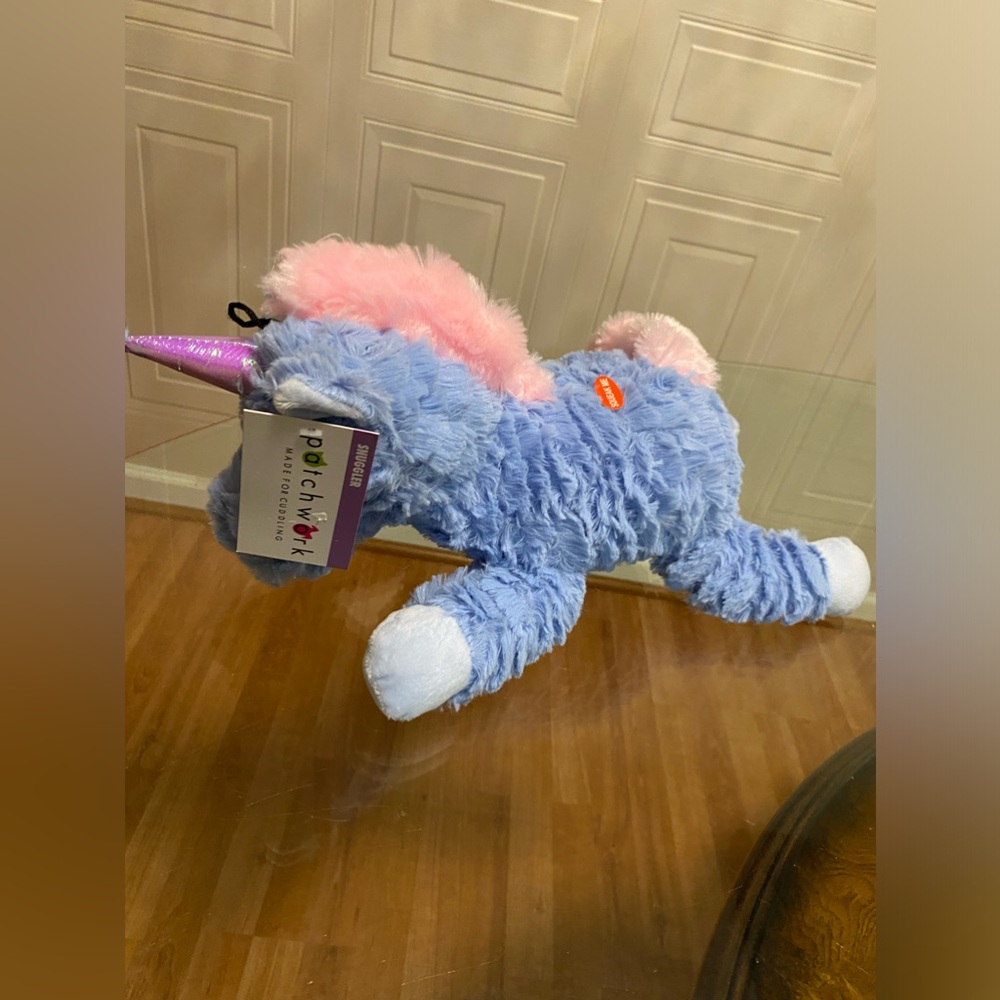 - Brand New Patchwork Unicorn Pet Toy 16” With Squeaker.